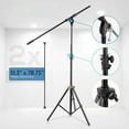 thumbnail image 2 of Pyle Adjustable Boom Extending Universal Microphone Tripod Stand, 2 Pack, 2 of 6