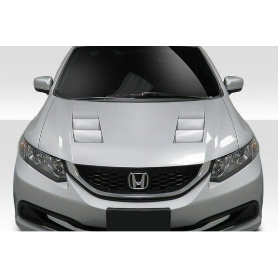 2012-2015 Honda Civic 4DR Duraflex TS-1 Hood - 1 Piece