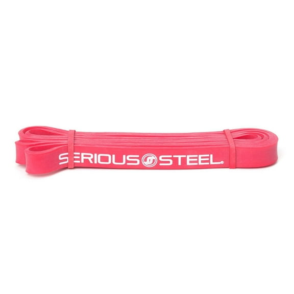Serious Steel Fitness 41" Pull Up Band - Stretching, Exercising, Resistance Training Band #0 (2 - 15 lbs)