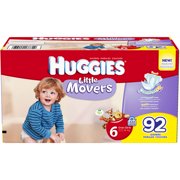 Huggies Little Movers Diapers Sz6 92ct