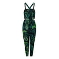 thumbnail image 4 of Azrian Women Suit Women's Jumpsuits Women's Overalls With Suspenders And Printing Casual Jumpsuit, 4 of 5