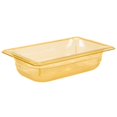 thumbnail image 2 of Vollrath Super Pan 1/4 Size Amber Plastic High-Temperature Food Pan - 2 1/2"D, 2 of 3