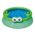 thumbnail image 1 of Summer Waves 6ft x 20in Inflatable Frog Character Quick Set Pool, Green, 1 of 2