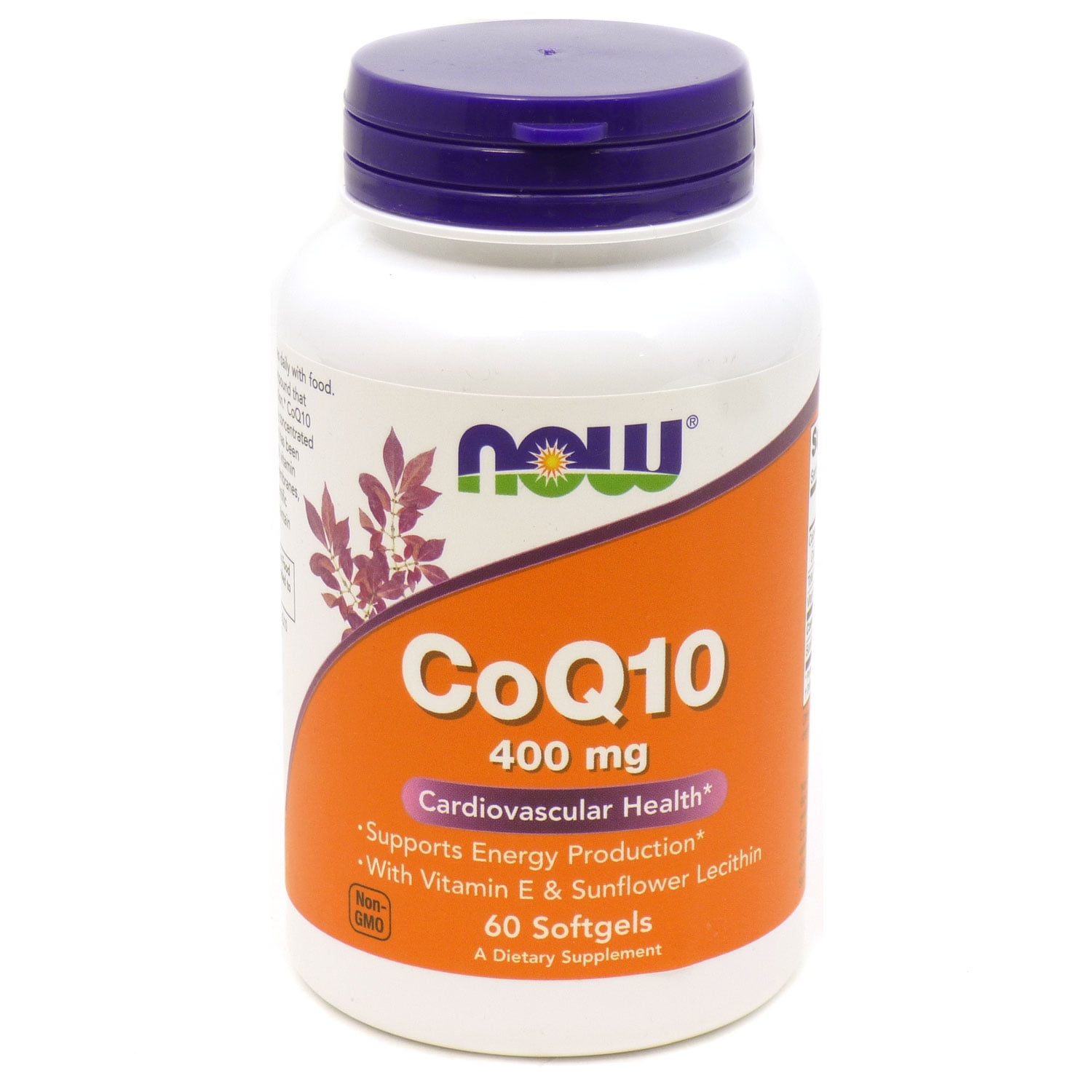 Now Foods CoQ10 400 mg 60 Softgels