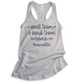 thumbnail image 1 of Spoil Them And Send Them Home Tank Top, Ladies Racerback Tank Top, Nana Tank, Grandma Tank, Silver Gray, Medium, 1 of 3