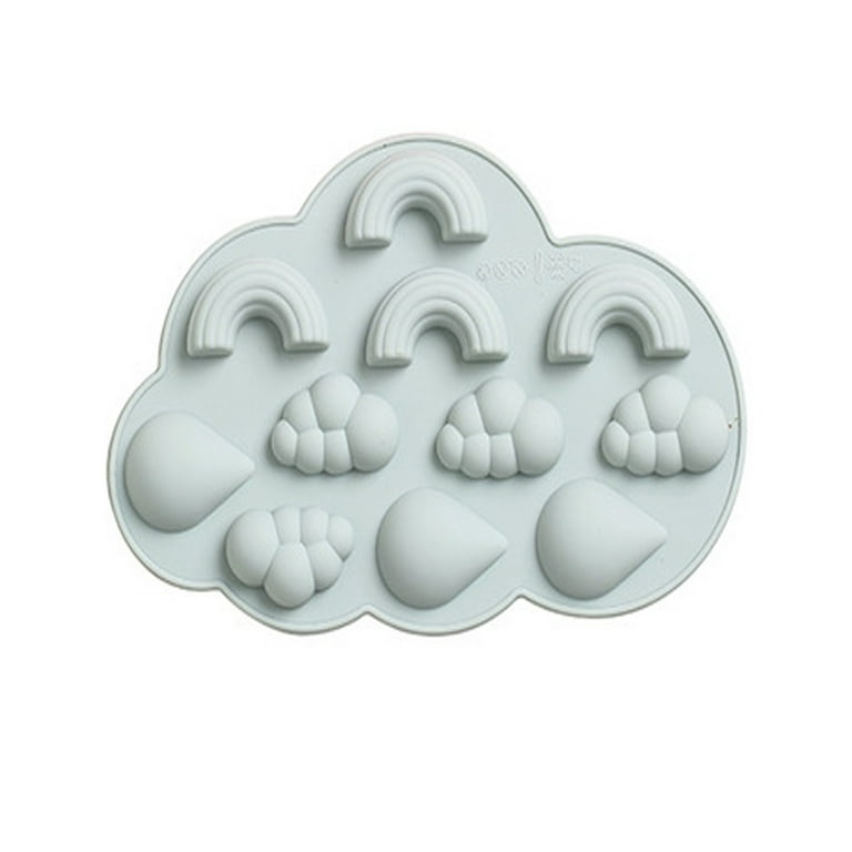 Create fun designs with these cloud-shaped silicone molds