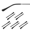 thumbnail image 1 of Uxcell 5 pares de patas de repuesto para gafas, puntas antideslizantes de silicona, 1 of 6