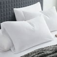 thumbnail image 2 of Sweet Home Collection Jersey Knit Microfiber Sheet Set Cal King White, 2 of 7