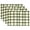 A206, variant on Ryvnso Placemats Set of 4 Retro Checkered Grid Dining Mats Heat-Resistant Non-Slip Washable Table Mat