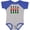 Heather and Royal, variant on Inktastic Christmas Dabbing Tin Soldier Boys or Girls Baby Bodysuit