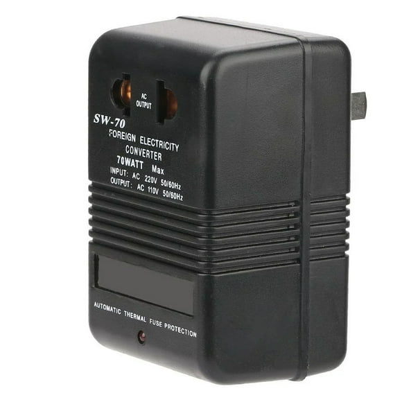 70W Voltage Converter 220V to 110V Transformer with CN Plug