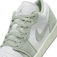 thumbnail image 3 of Men's Jordan 1 Low SE White/Seafoam-Sail (FN5214 131) - 13, 3 of 4