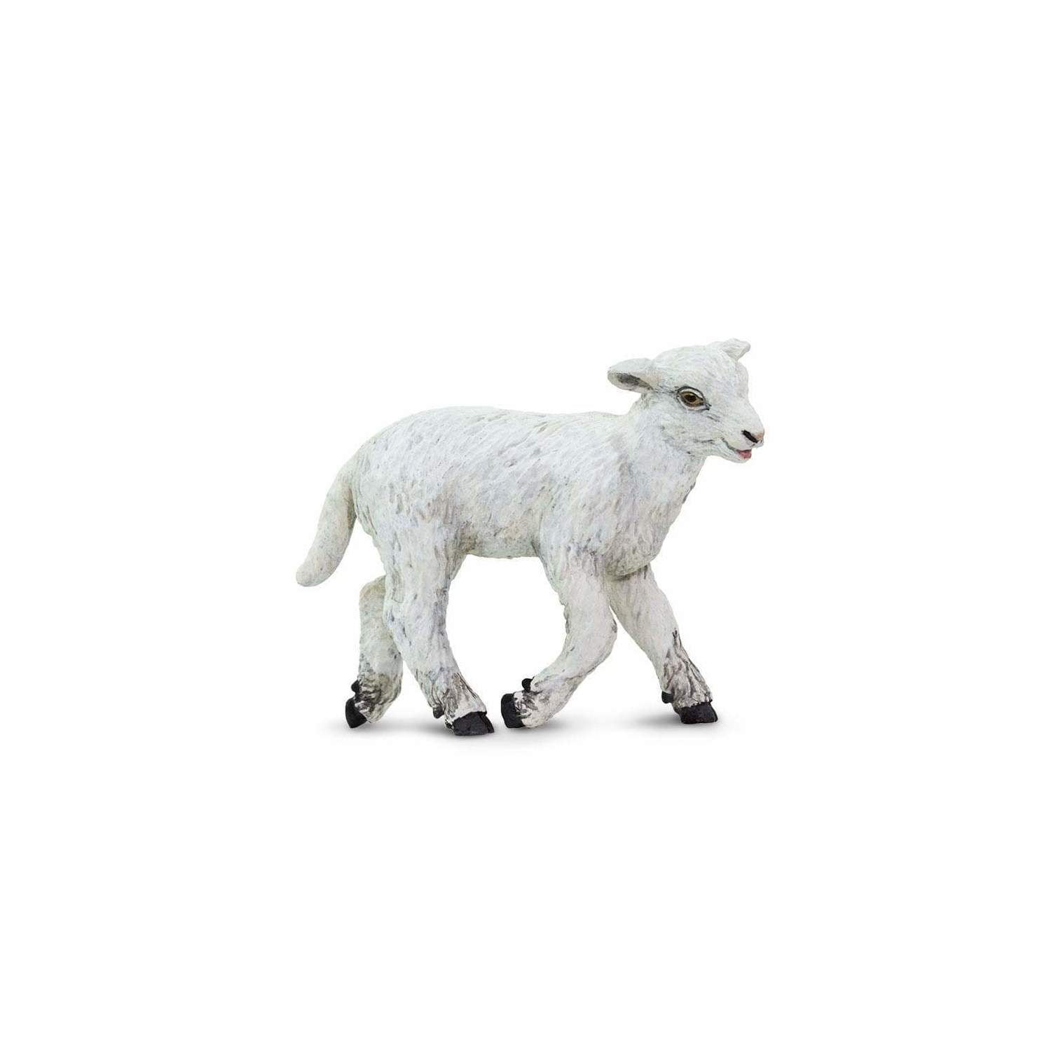Safari Ltd. Lamb Figurine - Lifelike 2.25" Farm Animal Figurine - Educational Toy for Boys, Girls, & Kids Ages 3+