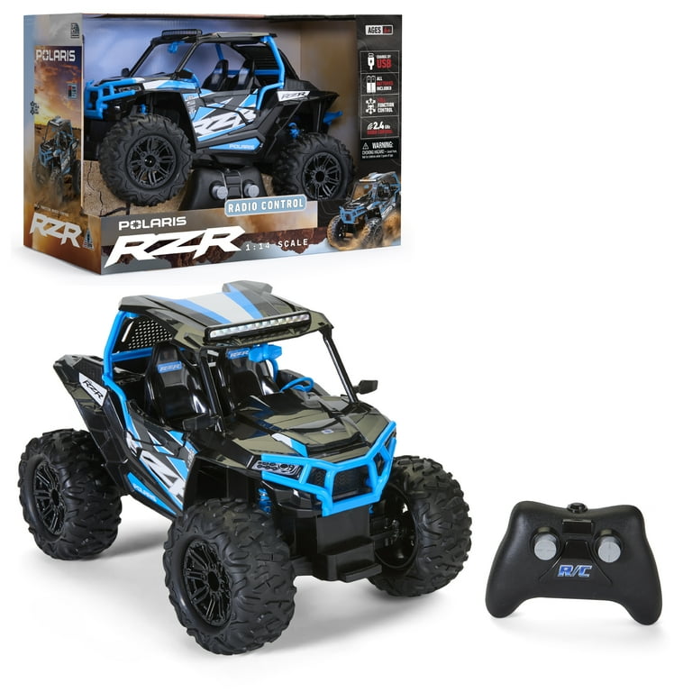 Polaris® Rzr 1:14 Scale Radio Control Off-Road Vehicle, Blue