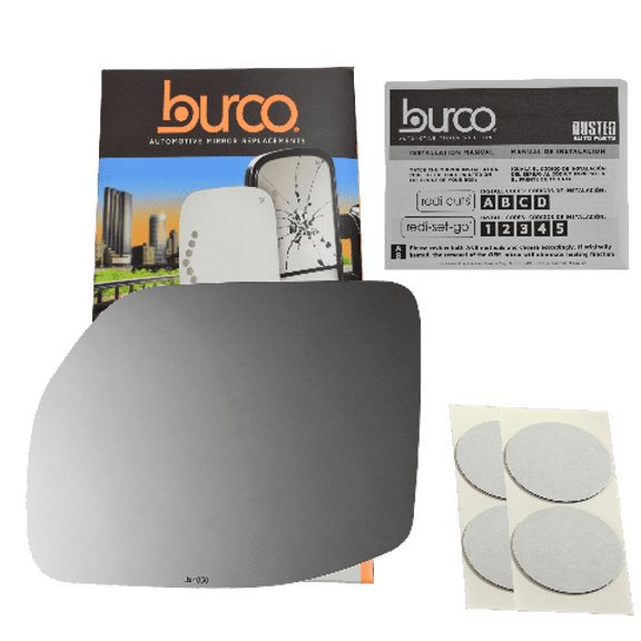 Burco 4830 Driver Side Replacement Mirror Glass Compatible w/ 2022-2023 Ford Maverick