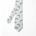 thumbnail image 2 of Necktie, Reptile Animal on Branch, 3.7", Multicolor, by Ambesonne, 2 of 4
