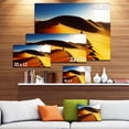 thumbnail image 3 of Yellow Sahara Desert Algeria - Landscape Canvas Art Print, 3 of 4