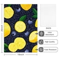 thumbnail image 2 of 2 Pcs Funny Kitchen Towels,Yellow Lemon Blueberries DarkBlue Pattern Microfiber Dish Towels,Kitchen Tea Towels,Kitchen Towel Set (18" X 26"), 2 of 7