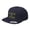 Navy, variant on Jesus is Lord Style 1 Embroidered Flat Visor Snapback Hat Black