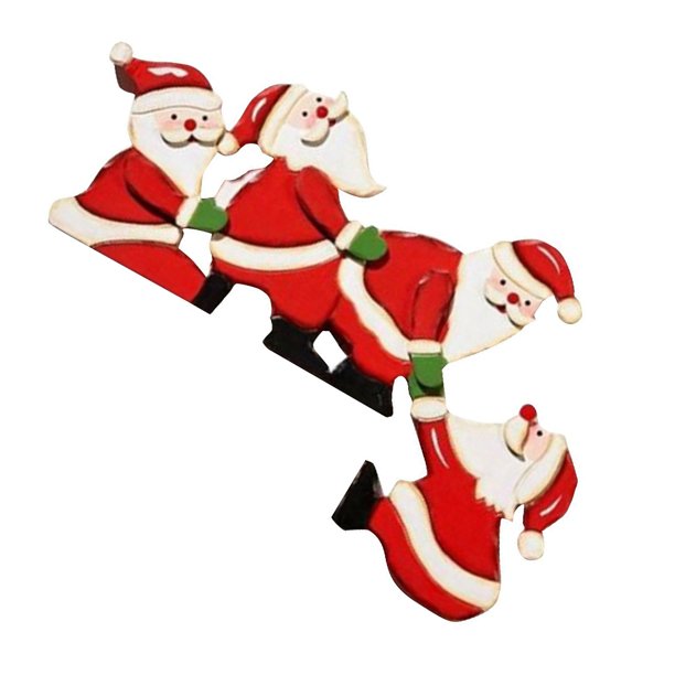 Ounissouiy El marco de la puerta de los alces adorna la decoración del marco de la puerta de de la Navidad para la decoración de la Navidad Kits de decoración para fiestas No.1 Ounissouiy HA039943-01