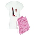 thumbnail image 1 of CafePress - Glitter Red Corkscrew Stiletto And Champagne Glas - Women's Light Pajamas, 1 of 1