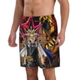 thumbnail image 2 of Yu-Gi-Oh Mens Swim Trunks Quick Dry Board Shorts with Mesh Lining Beach Shorts Swimwear Bathing Suits, 2 of 7