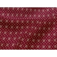 thumbnail image 4 of oneOone Viscose Jersey Carmine Red Fabric Small Motif Bandhani Sewing Fabric By The Yard Printed Diy Clothing Sewing Supplies 60 Inch Wide, 4 of 5