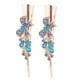 thumbnail image 5 of 2 pinzas para el pelo con lazo grande de diamantes de imitación, decorativas, antideslizantes, de cocodrilo, con pico de pato, herramienta de peinado para mujeres y niñas, accesorios para el cabello, 5 of 8