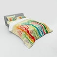 thumbnail image 3 of Ambesonne Autumn Bedding Set 3 Pcs, Colorful Abstract Trees, Twin XL, Multicolor, 3 of 3