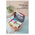 thumbnail image 4 of OAVQHLG3B Portable First Aid Kit, Travel Storage Bag, With Mini MedicalS Supplies Bag, Suitable For Family Outdoor Hiking, Camper, Office And Workplace, 4 of 4