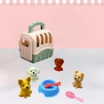 thumbnail image 5 of Juguetes de piscina, juguetes para bebés, juguetes para niños pequeños, juego de muñecas con escena de casa de juegos para niños y niñas, castillo de juguete DIY, regalos de jardín de infantes, venta, 5 of 5