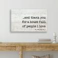 thumbnail image 2 of Personalized Planet House Filled With Love Amen Spiritual White Canvas Wall Art Print on Wood Frame and Ready to Hang in Kitchen Bedroom Office Family or Living Room, 16x10, 2 of 2