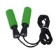 thumbnail image 1 of Útil ejercicio aeróbico salto velocidad de rodamiento ajustable cuerda de Fitness mango verde, 1 of 2
