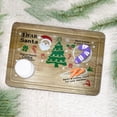 thumbnail image 5 of Gibobby de Nochebuena personalizado, de Navidad para Papá Noel, tablero de Nochebuena para padre, leche de Navidad y galletas para de Papá N(Caqui), 5 of 5