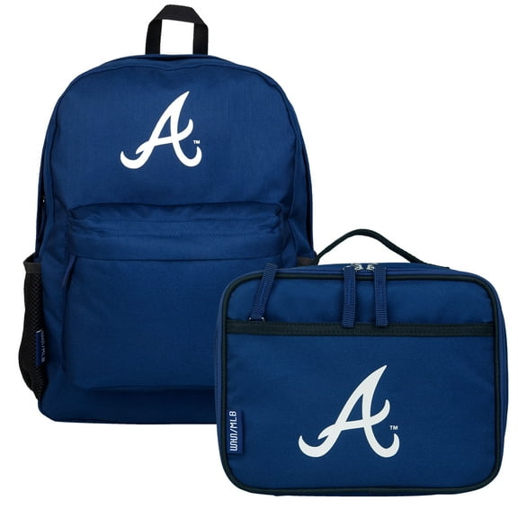 Wildkin Atlanta Braves Lunch Box & Backpack 2-Piece Set
