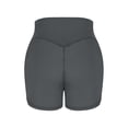 thumbnail image 6 of Kinrui Womens 5" Biker Shorts High Waisted Workout Spandex Short Tummy Control Gym Yoga Athletic Shorts with Pocket Dark Gray 2XL, 6 of 6
