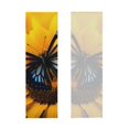 thumbnail image 2 of Lsque Butterfly On Sunflower Printed Cooling Towel (40"x 12"), Ice Towel, Microfiber, Soft Breathable Chilly Towel for Yoga, Sport, Gym, Workout, Fitness, Running, 2 of 9
