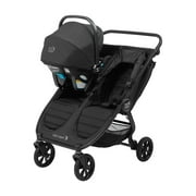 Baby Jogger & Graco Car Seat Adapters for City Mini 2 Double & City Mini GT2 Double Strollers, Black