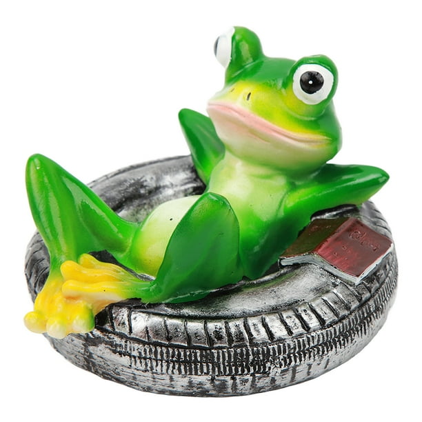 Estatuilla Decorativa Para Estanque De Ranas, Estatua, Adornos De Resina Que No Destiñen
