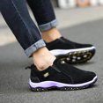 thumbnail image 7 of GiLiling Men's Slip On Walking Shoes Round Toe Non Slip Platform Sneakers Casual Sports Shoes for Outdoor Running Work, 7 of 7