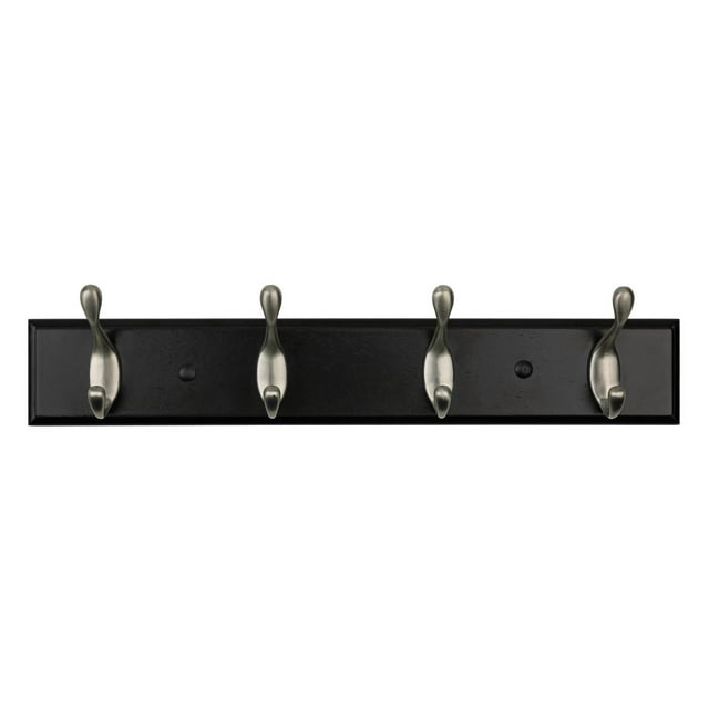 Era Classic 4 Hook Rail Black