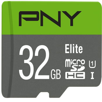 PNY 32GB Elite Class 10 U1 microSDHC Flash Memory Card - 100MB/s read, Full HD, UHS-I, micro SD