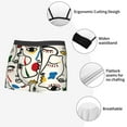 thumbnail image 4 of KLL Aabstract Eyes Men's Cotton Boxer Briefs Underwear-XX-Large, 4 of 8