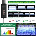 thumbnail image 4 of Seed Starter Tray with Grow Light Cells Seedling Tray with Humidity Dome/Indoor Grow Kit for Deep-Rooted Seedlings Adjustable/Timed Light Plant Starter Set, 4 of 7