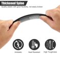thumbnail image 4 of Pack de 50 peines de bolsillo NICEMOVIC para hombre, plástico negro, 4 of 7