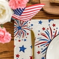 thumbnail image 6 of Sm:)e Firework 4th of July Placemats Set of 4 12x18 Inches, Durable and Easy Cleaning Perfect for Independence Day Celebration and Family Gathering, 6 of 7