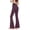 Purple, variant on ZKunhua Flare Yoga Pants for Women High Waist Leggings Stretchy Bootcut Yoga Pants for Daily Workout