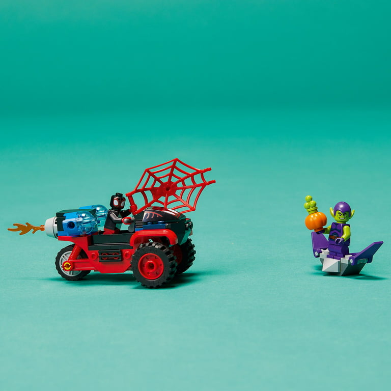 LEGO Marvel 10781 Spidey et Ses Amis Extraordinaires Miles Morales : Le  Techno-Trike de Spider-Man pas cher 