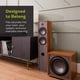 thumbnail image 3 of Subwoofer Dayton Audio CS1000 de 10" y 180 W, amplificado, acabado en madera, 3 of 7