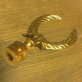 thumbnail image 2 of Royal Designs, Inc. Laurel Wreath Lamp Finial for Lamp Shade, F-105PB-2, Polished Brass, Pack of 2, 2 of 5